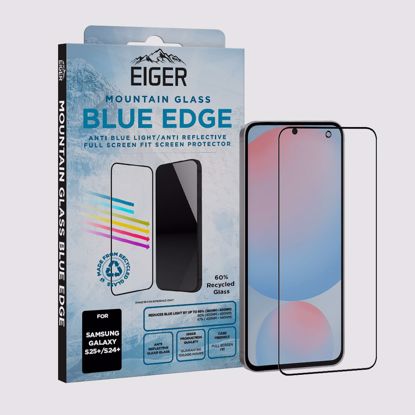 Picture of Eiger Eiger Mountain Blue EDGE Screen Protector GRS for Samsung S25+/ S24+